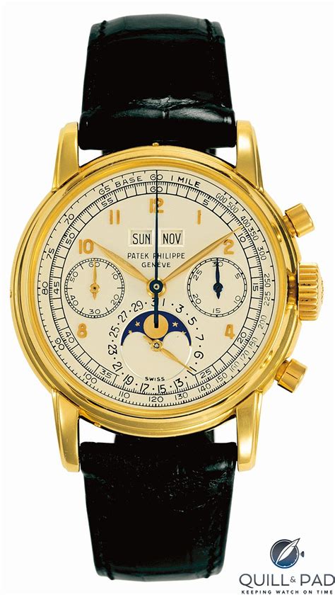 patek philippe triple date moonphase référence 2499|patek philippe 2499 watch.